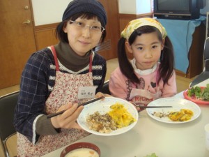 Tokorozawa classes meal March 2012